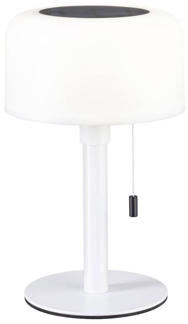 Paulmann 94606 Bartja Solar-Tischlampe  1.6 W Warmweiß  Weiß