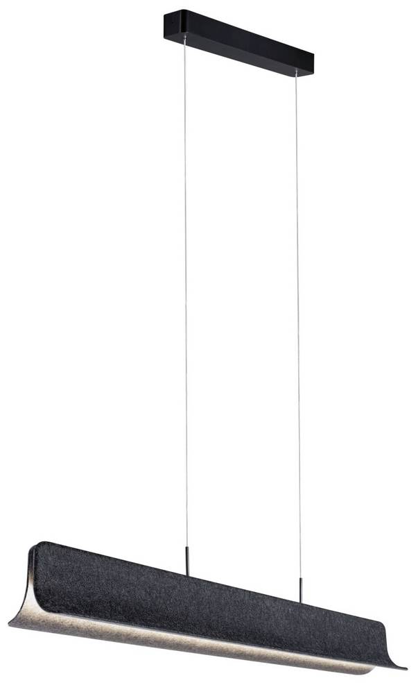 Paulmann Noyan 79982 LED-Pendelleuchte LED   24 W Anthrazit