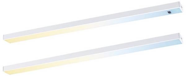 Paulmann Inline LED-Unterbauleuchte-Basisset  LED  4 W  Warmweiß Weiß (matt)