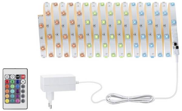 TIP Lighting  3989 LED-Streifen-Komplettset  mit Stecker 230 V 10000 mm RGB  1 Set