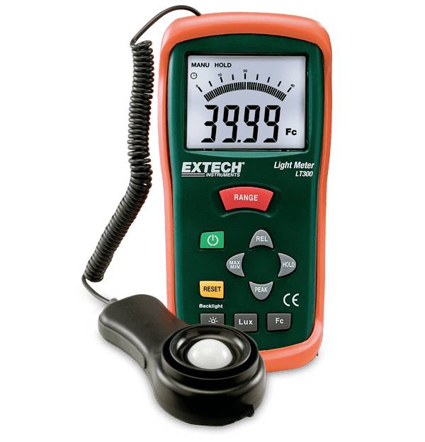 Extech LT300 Extech LT300 Luxmeter  0 - 400000 lx