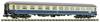 Fleischmann 6260034 N Schnellzugwagen 1./2. Klasse der DB 1./2. Klasse, ABm 225