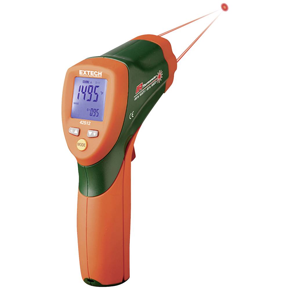 Extech 42512 Infrarood-thermometer Optiek 30:1 -50 +1000 °C