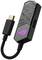 USB-C-Adapter mit beleuchtetem Logo und Text 'Join the Republic'. Enthält Adapterabschnitt mit Kabel verbunden; geeignet für mobile Geräte.