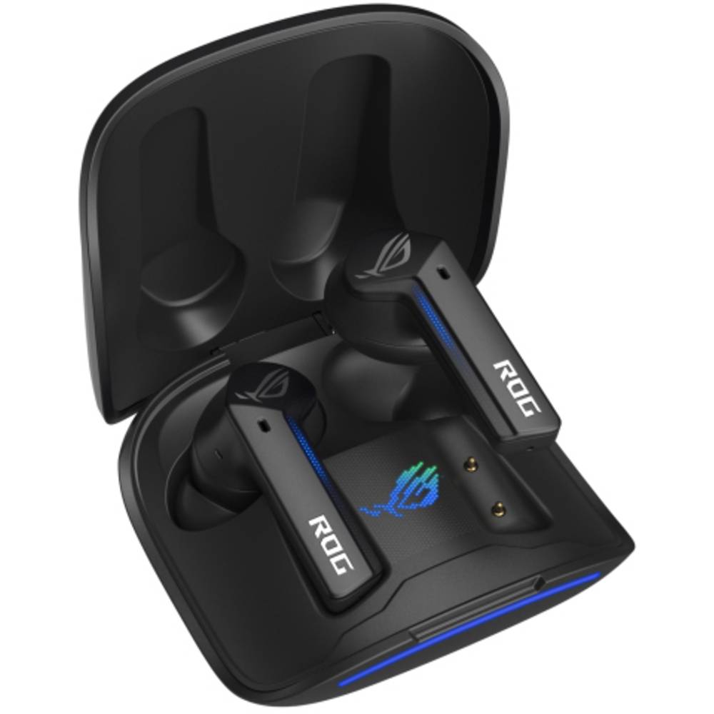Asus Cetra True Wireless In Ear oordopjes Gamen Bluetooth Stereo Zwart Oplaadbox, Waterbestendig