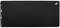 Großes, schwarzes Mauspad mit schlichten weißen Logos in der oberen rechten Ecke. Ideal für Gaming-Setups.
