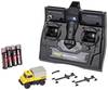 Carson Modellsport 500504146 MB Unimog U406 Zweiwegefahrzeug 1:87 RC Modell-LKW Elektro Straßenmodell inkl. Akku, Ladegerät und Senderbatterien