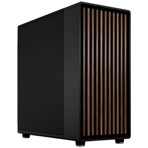 Fractal Design North XL Midi-Tower Gaming-Gehäuse Charcoal, Schwarz Staubfilter, 3 vorinstallierte Lüfter