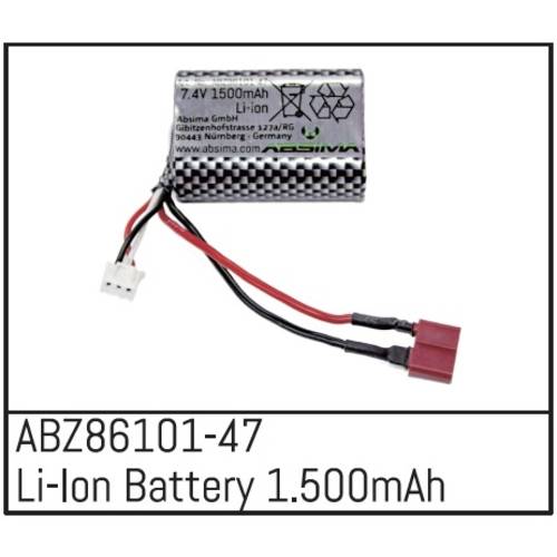 Absima Modellbau-Akkupack (LiIon) 7.4 V 1500 mAh Zellen-Zahl: 3 T-Buchse