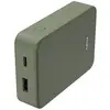 Hama Batterie Powerbank 10000 mAh Fast Charge LiPo USB-C®, USB-A Grün Statusanzeige