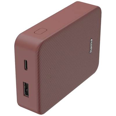 Hama Batterie Powerbank 10000 mAh Fast Charge LiPo Rot
