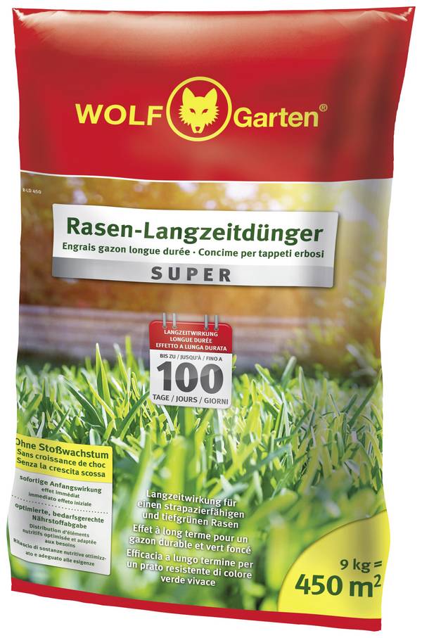WOLF-Garten 3831045 R-LD 450 Rasen-Langzeitdünger - 450 qm 1 St.