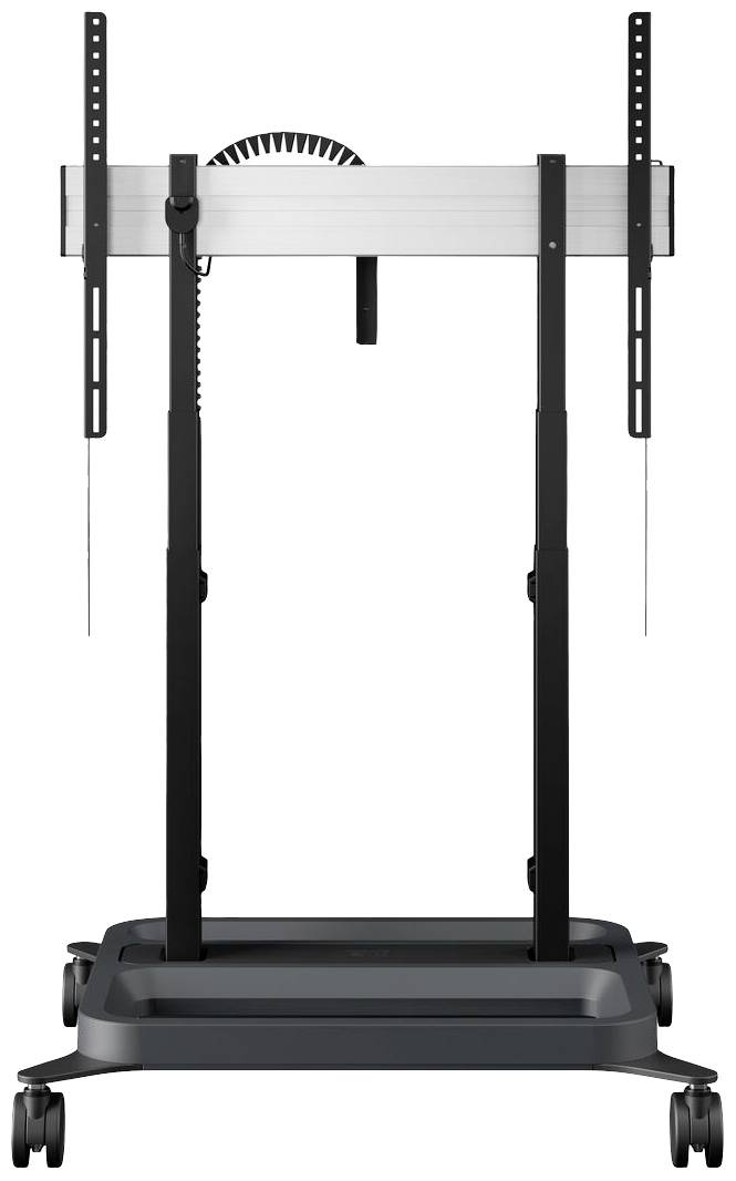 VOGELS RISE 5305 Trolley mit motorisiertem Display-Lift - Doppelrad - schwarz 980 mm höhenverstellba