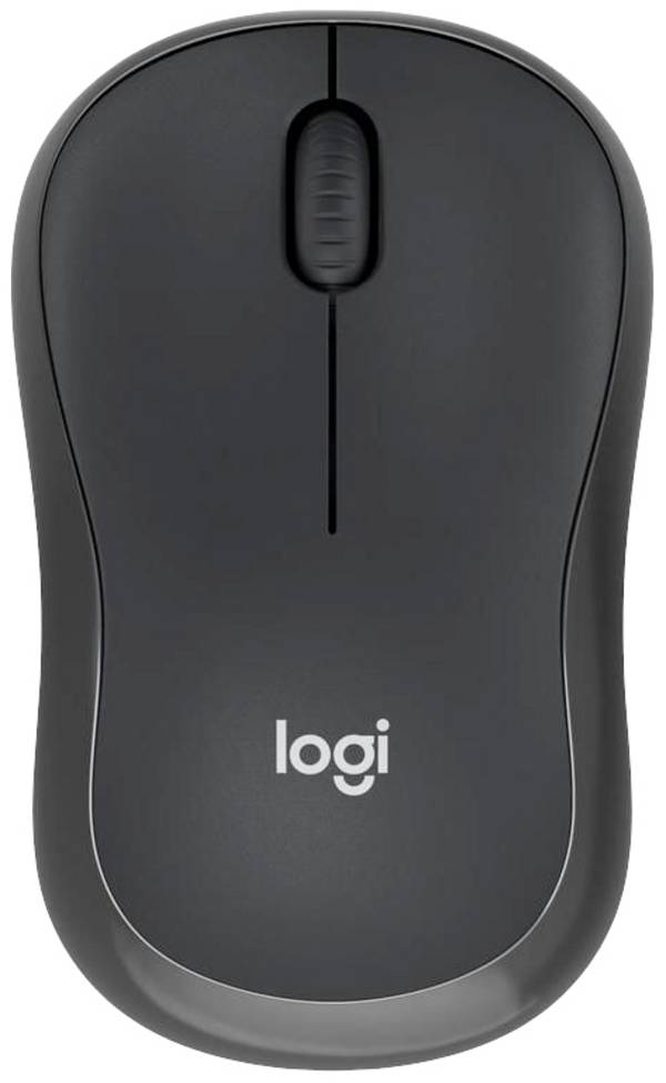 Logitech Maus M240 for Business  Maus Bluetooth®   Optisch Graphit 3 Tasten 4000 dpi Geräuscharme Tasten