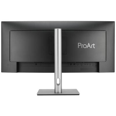 Rückansicht eines ProArt-Monitors mit einem schlichten Standfuß.