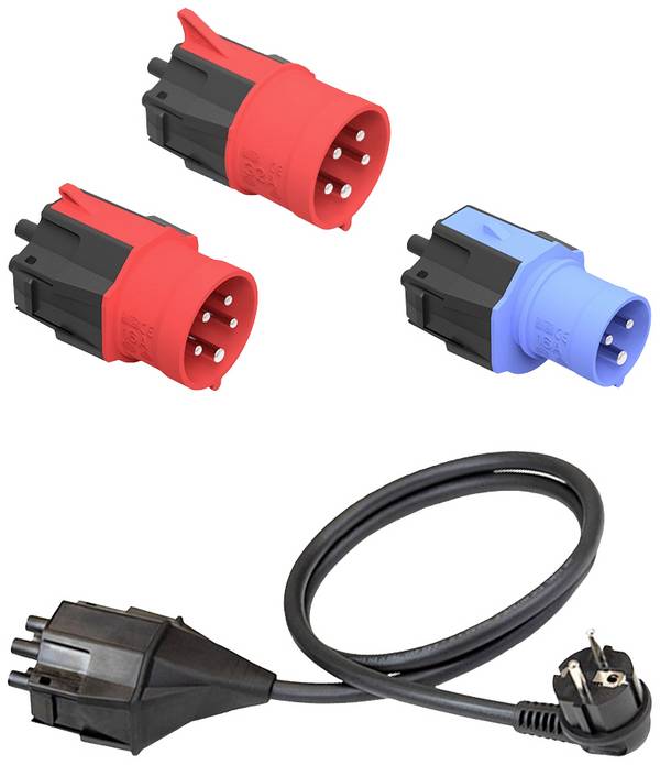 interBär 20001051 Steckeraufsatz-Set 32 A