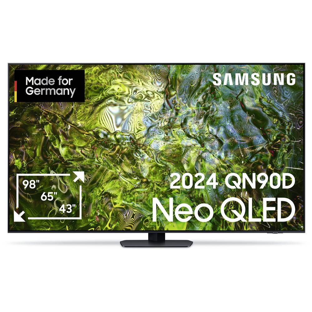 Samsung Neo QLED 4K QN90D QLED-TV 109.2 cm 43 inch Energielabel F (A - G) CI+*, DVB-T2 HD, Smart TV, UHD, WiFi Zwart