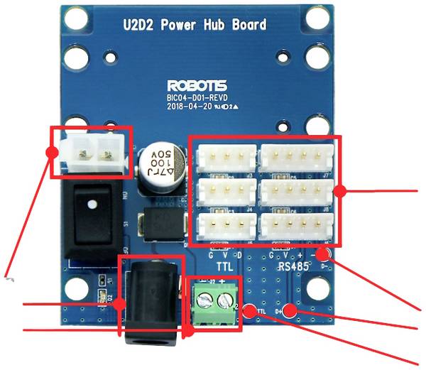 Robotis Adapter  MBS-Z-57
