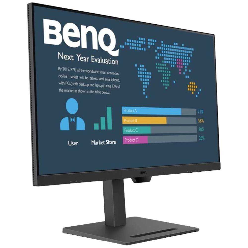 BenQ BL3290QT LED-monitor Energielabel F (A - G) 80 cm (31.5 inch) 2560 x 1440 Pixel 16:9 5 ms DisplayPort, HDMI, USB-A, USB-C, Hoofdtelefoon (3.5 mm jackplug)