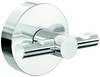 tesa SMOOZ Handtuchhaken 2 Haken Klebstoff Metall (verchromt)