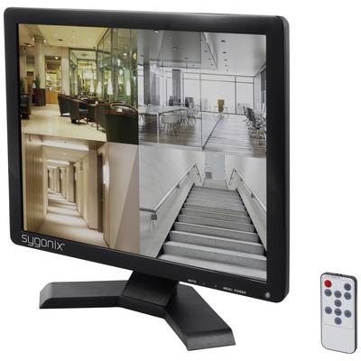 Sygonix SY-6180356 LCD-Überwachungsmonitor EEK: E (A - G) 43.18 cm 17 Zoll 1280 x 1024 Pixel Schwarz