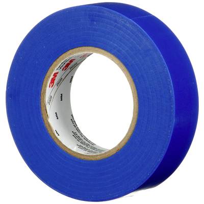 Eine Rolle blaues Isolierband.