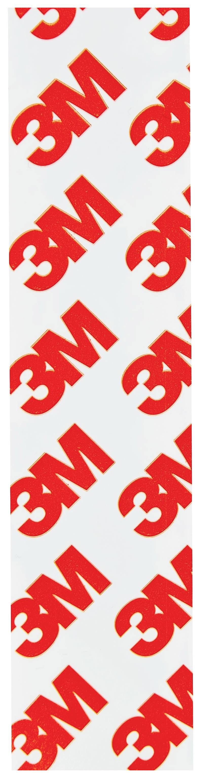 Auf dem Bild ist ein weißer Hintergrund mit dem roten Logo von 3M in einem sich wiederholenden Muster zu sehen.