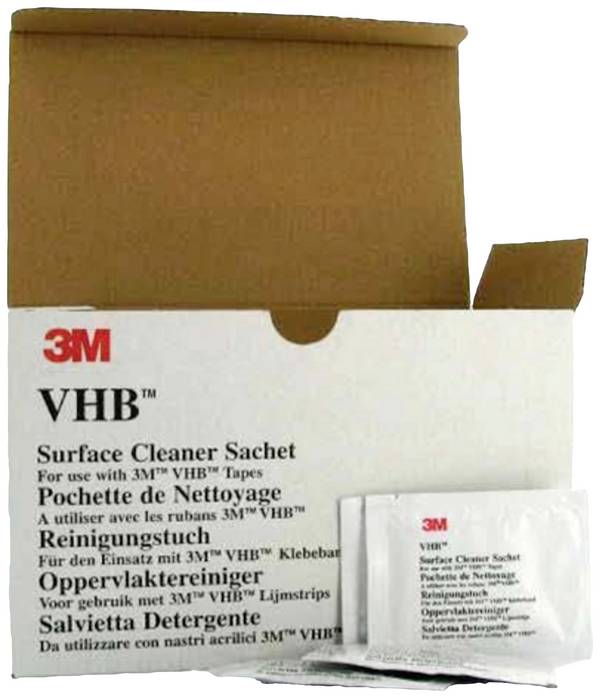 3M 3M™ VHB™ Oberflächenreiniger, Tücher 880347  100 St.