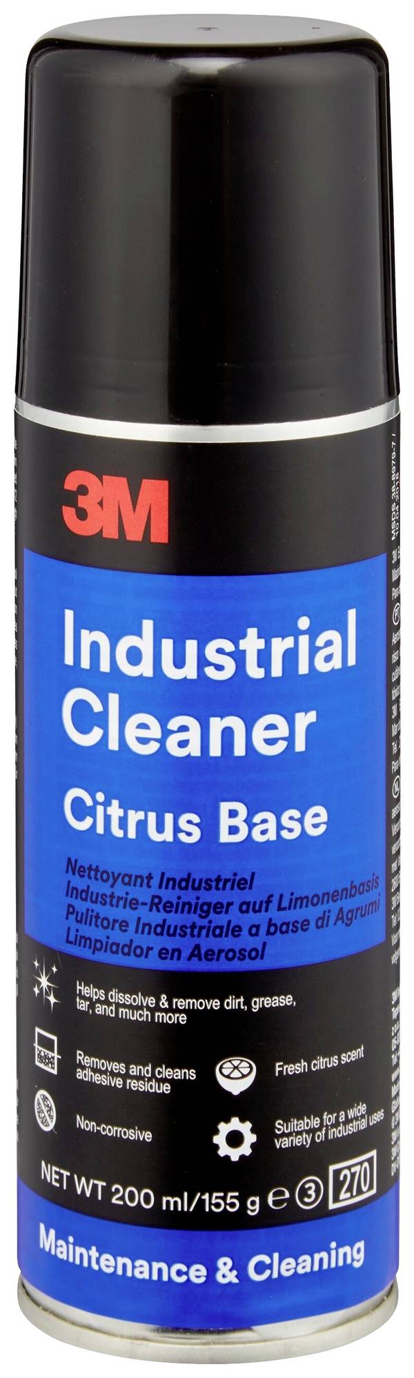 3M 3M™ Industrie-Reiniger auf Limonenbasis, Transparent IR200 200 ml