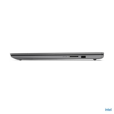 Seitenansicht eines geschlossenen Laptops mit flachem Profil. Am Gehäuse sind mehrere Anschlüsse zu erkennen.