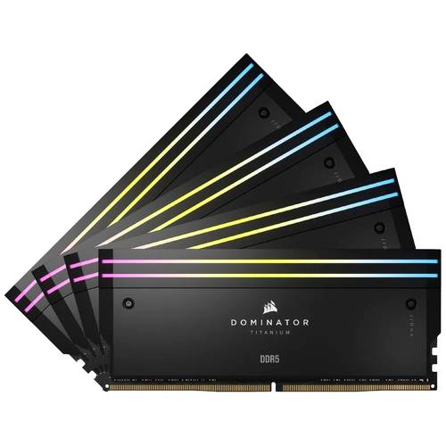 Thumbnail - Corsair Dominator Titanium PC-Arbeitsspeicher Kit Retail DDR5 96 GB 4 x 24 GB on-die ECC 4800 MHz 288pin DIMM CL32 CMP96...