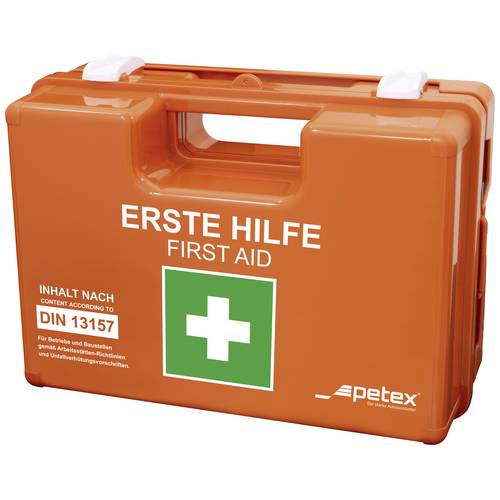 Thumbnail - Petex 43924135 Erste Hilfe Koffer DIN 13157 280 x 115 x 200 Orange