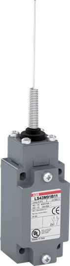 ABB 1SBV011691R1211 LS43M91B11 Positionsschalter 10 A Kuppenstößel IP66 1 St.