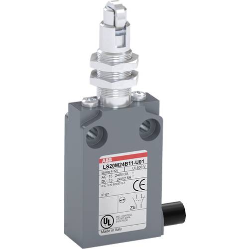 ABB 1SBV015524R2601 LS20M24B11-U01 Positionsschalter 10 A Kuppenstößel IP67 1 St.