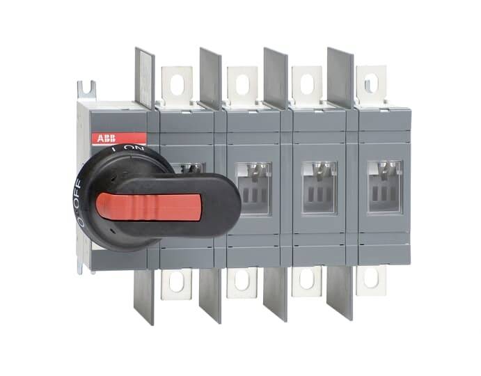 ABB OT200U04P Lasttrennschalter 200 A 1000 V Schwarz 1 St.