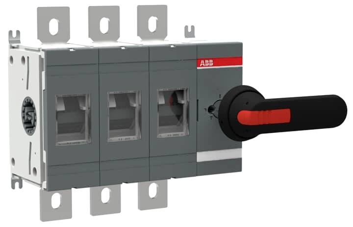 ABB OT630E30P Lasttrennschalter 630 A 1000 V Schwarz 1 St.