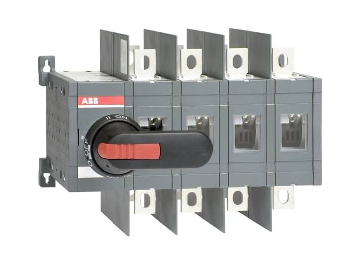 ABB OT400U04CP Lastumschalter 400 A 1000 V Schwarz 1 St.