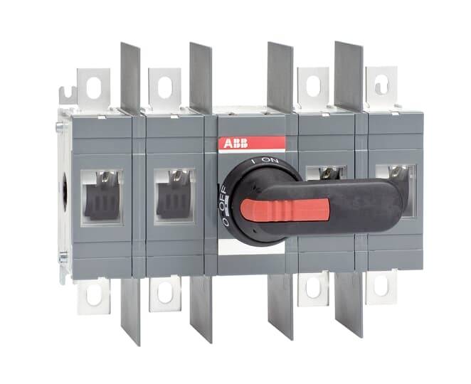 ABB OT315E22WP Lasttrennschalter 315 A 1000 V Schwarz 1 St.