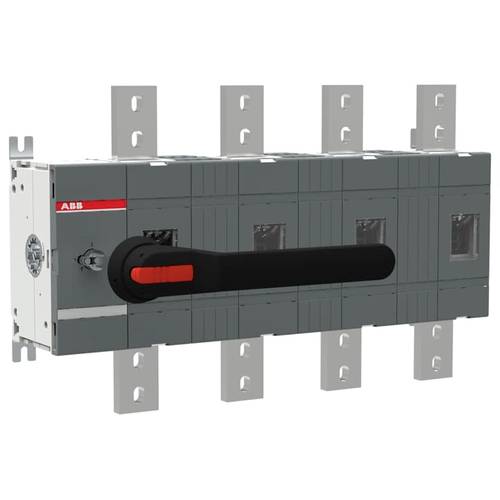 ABB OT1600E04W4P Lasttrennschalter 1600 A 1000 V Schwarz 1 St.