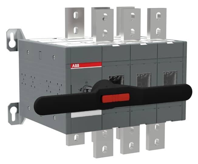 ABB OT1600E03CP Lastumschalter 1600 A 1000 V Schwarz 1 St.