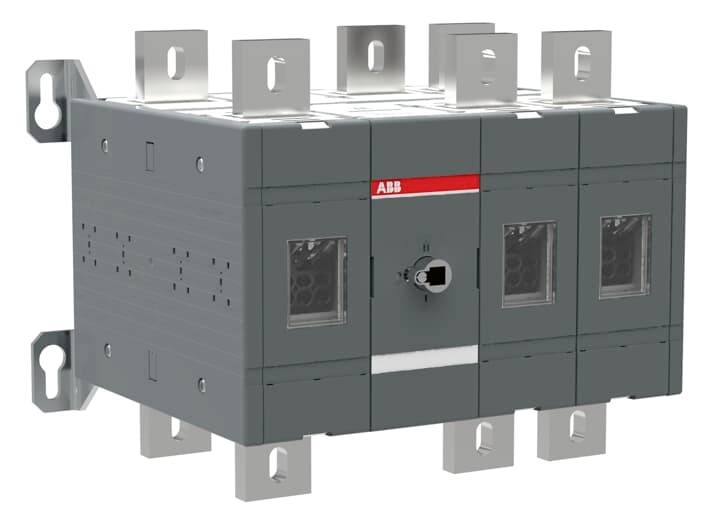 ABB OT1000E12C Lastumschalter 1000 A 1000 V Schwarz 1 St.