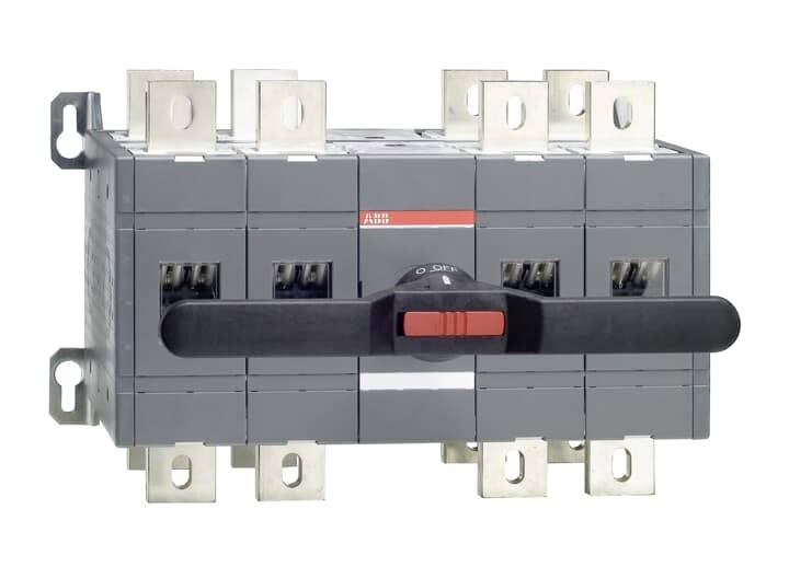 ABB OT1250E22CP Lastumschalter 1250 A 1000 V Schwarz 1 St.