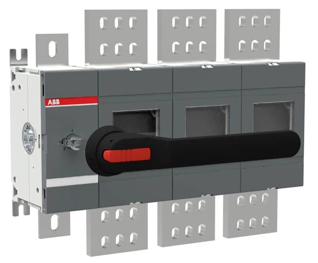 ABB OT2500E03N3P Lasttrennschalter 2500 A 1000 V Schwarz 1 St.