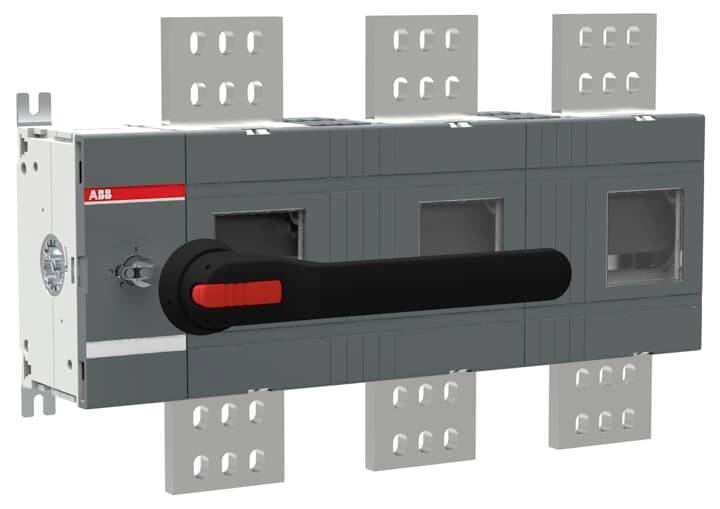 ABB OT2500E03W8P Lasttrennschalter 2500 A 1000 V Schwarz 1 St.