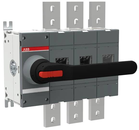 ABB OT1600E03K Lasttrennschalter 1600 A 1000 V Schwarz 1 St.