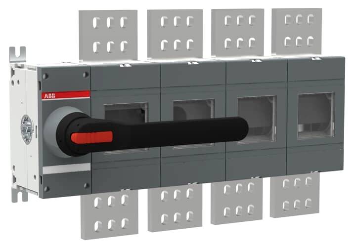 ABB OT2000E04K Lasttrennschalter 2000 A 1000 V Schwarz 1 St.