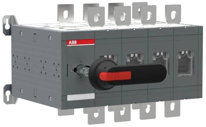 ABB OT630E04CFP Lastumschalter 630 A 1000 V Schwarz 1 St.