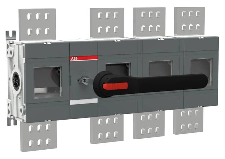 ABB OT2000E13W4P Lasttrennschalter 2000 A 1000 V Schwarz 1 St.