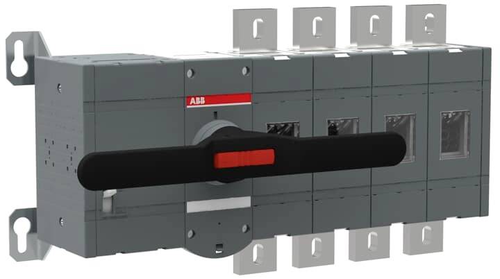 ABB OTM1000E4M230C Lasttrennschalter 1000 A 1000 V Schwarz 1 St. Image