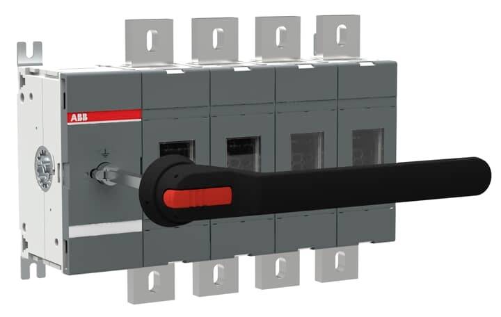 ABB OT1250EP04P Lasttrennschalter 1250 A 1000 V Schwarz 1 St.